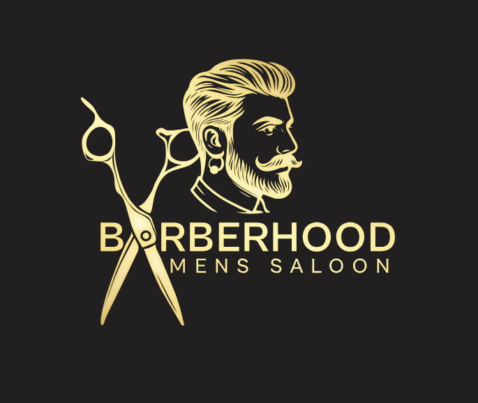 Barberhood Saloon Logo